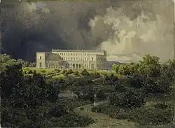 Замок и Королевский парк. 1853. Холст, масло. Городской музей, Осло