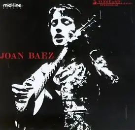 Обложка альбома Джоан Баэз «Joan  Baez» (1960)
