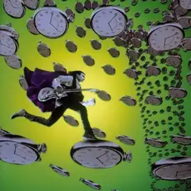 Обложка альбома Джо Сатриани «Time Machine» (1993)