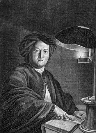 И. Г. Пинц. Портрет И. Д. Прейслера. Меццо-тинто