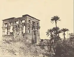 Киоск в 1854 году, фото Джона Бизли Грина