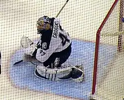 Джон Грэм в воротах, 22 апреля 2006 года