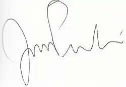 Изображение автографа