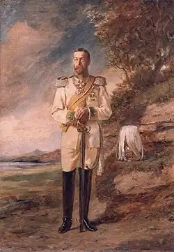 Георг V в бытность принцем Уэльским, 1908, частное собрание