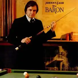 Обложка альбома Джонни Кэша «The Baron» (1981)