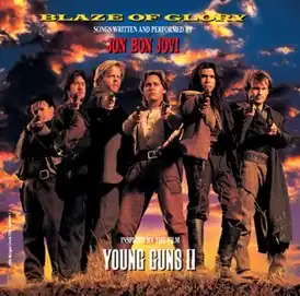 Обложка альбома Джона Бон Джови «Blaze of Glory» (1990)