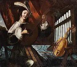 Аллегория музыки. До 1603. Холст, масло. Частное собрание