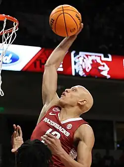 Уолш в составе клуба «Арканзаса» в 2023 году