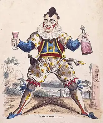 В роли клоуна Джоя