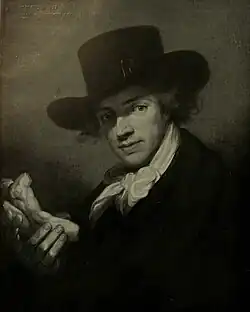 Й. М. Грасси. Портрет скульптора А. Грасси. Картинная галерея Венской академии изобразительных искусств