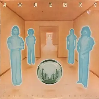 Обложка альбома Journey «Look into the Future» (1976)