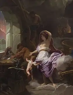 Венера в кузнице Вулкана. 1700. Холст, масло. Музей изящных искусств, Дижон