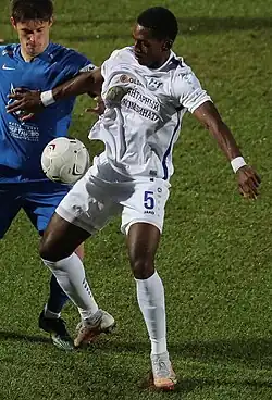 Валенсия в составе «Балтики» в 2021 г.