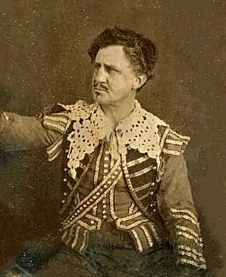 Джуниус Брутус Бут в 1850 г.