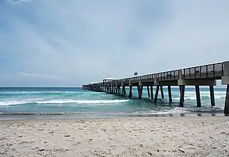 Рыболовецкий пирс в Джуно-Бич