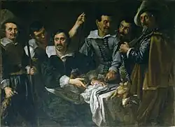 Прихожая виллы Пратолино с охотниками и поварами семьи Медичи. Ок. 1634. Холст, масло. Уффици, Флоренция