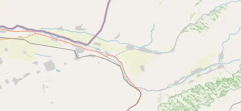 Ак-Тюз на карте