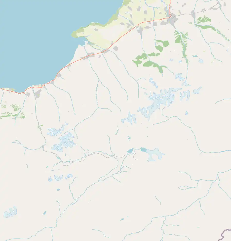 Подгорное на карте