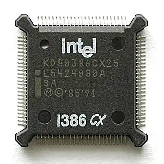 Intel i386CXSA, 25 МГц