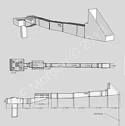 Объёмная схема, общий план и вид сбоку
