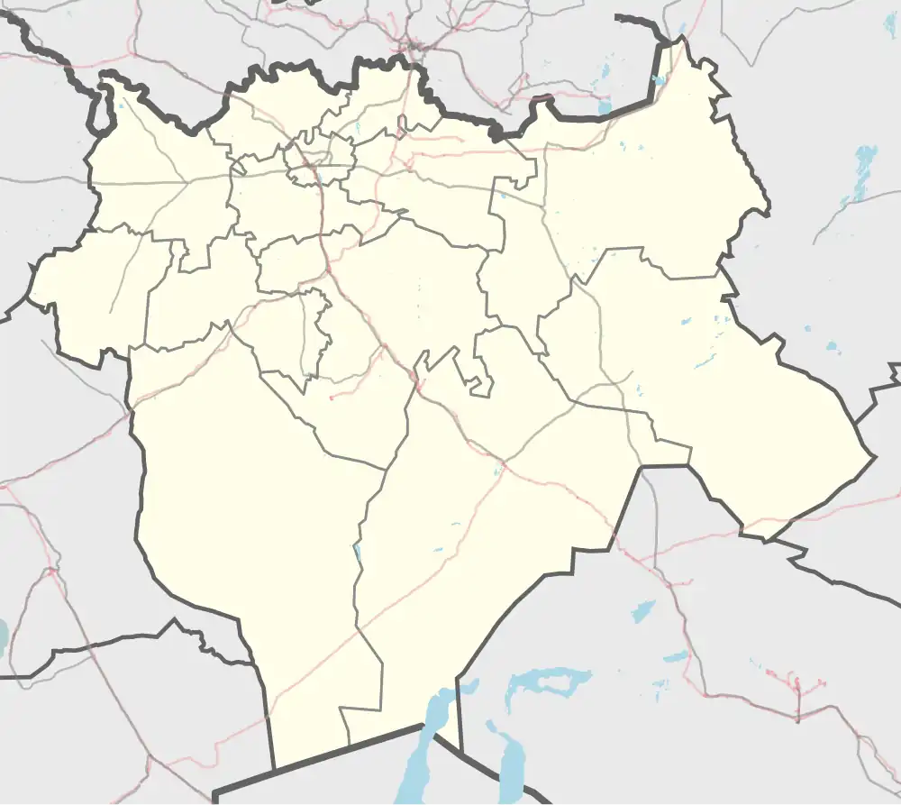 Актюбинская область на карте