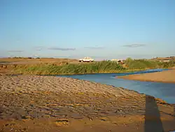 Устье реки Качи в селе Орловка