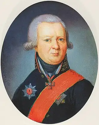 портрет работы неизвестного художника, 1811