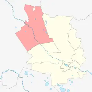 Муниципальное образование Барановское (упразднено) на карте