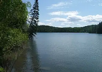 Озеро Какаги летом