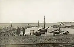 Рыбная гавань в 1932 году