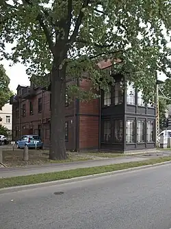 Ул. Калнциема, 33 (вид с ул. Мелнсила)