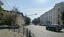 Начало улицы от улицы Ленина