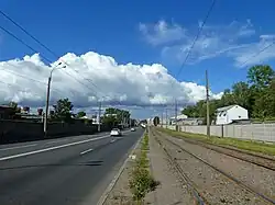 Вид в сторону Расстанной улицы