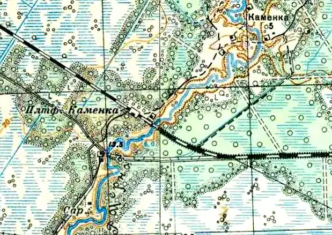Платформа Каменка. 1941 год