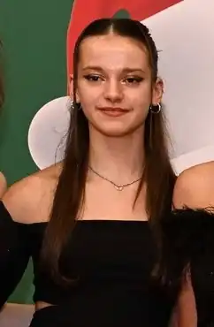 Камилла Алиева на церемонии награждения V Игр исламской солидарности