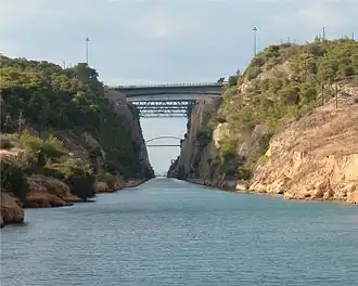 Мост через Коринфский канал