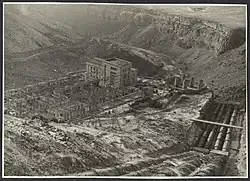 Канакерская ГЭС в Ереване. Годы ввода агрегатов в эксплуатацию с 1936 по 1944