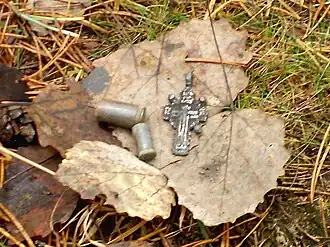 Артефакты найденные в захоронении