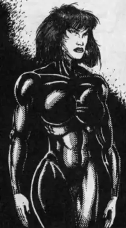 Караи в комиксе Teenage Mutant Ninja Turtles #57 (Март 1993)Художник — Джим Лоусон.