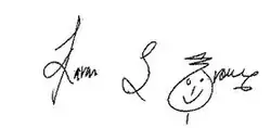 Изображение автографа