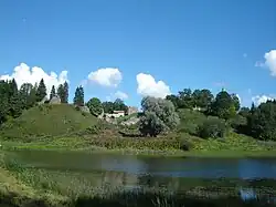 Руины замка-крепости Каркус