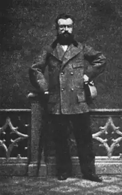 «Финский государственный служащий и спонсор финских экспедиций в Сибирь». Фотография сделана до 1872 года.