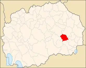 Община Конче на карте