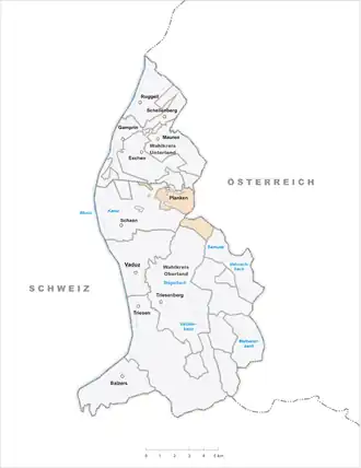 Планкен на карте