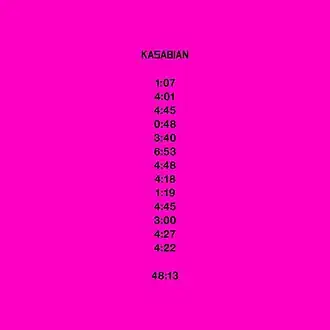 Обложка альбома Kasabian «48:13» (2014)