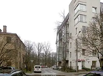 Вид в сторону Большого кладбища