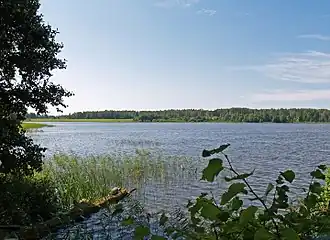 Вид на озеро Катвару летом 2017 года