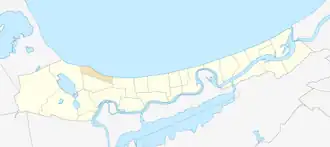 Каугурциемс на карте Юрмалы