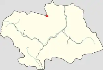 Пхелше на карте