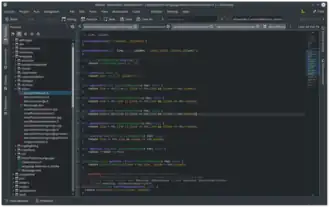 Скриншот программы KDevelop